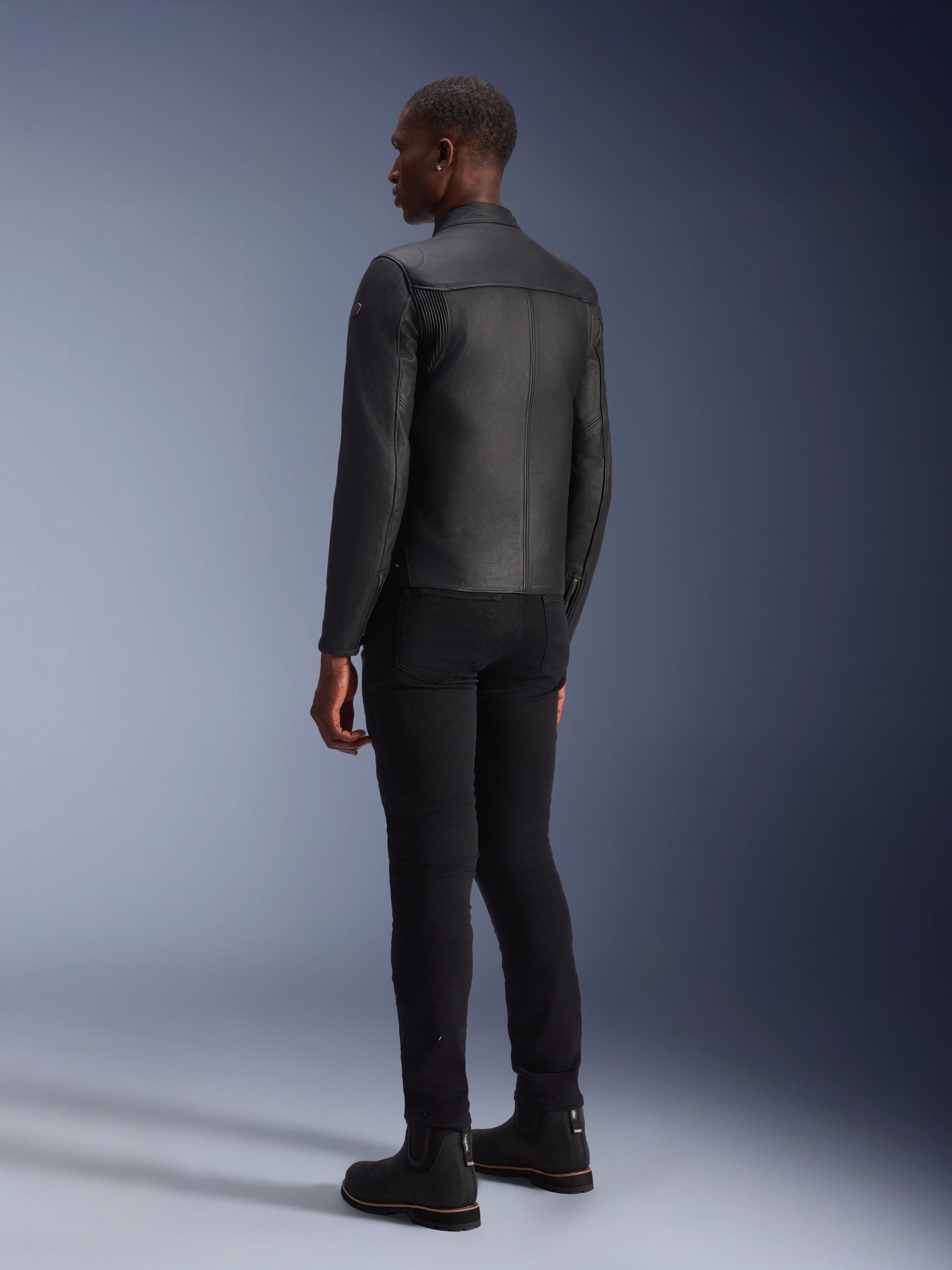 Blacktrack Leather Jacket