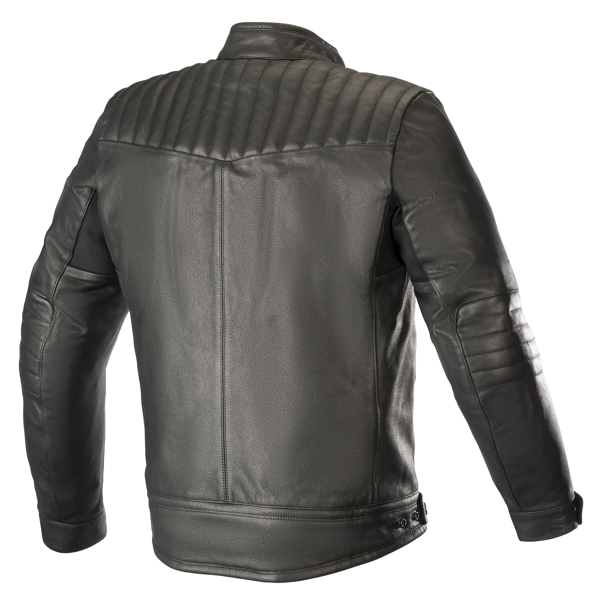 Crazy Eight Leather Jacket - BLACK URBAN Leather Jackets