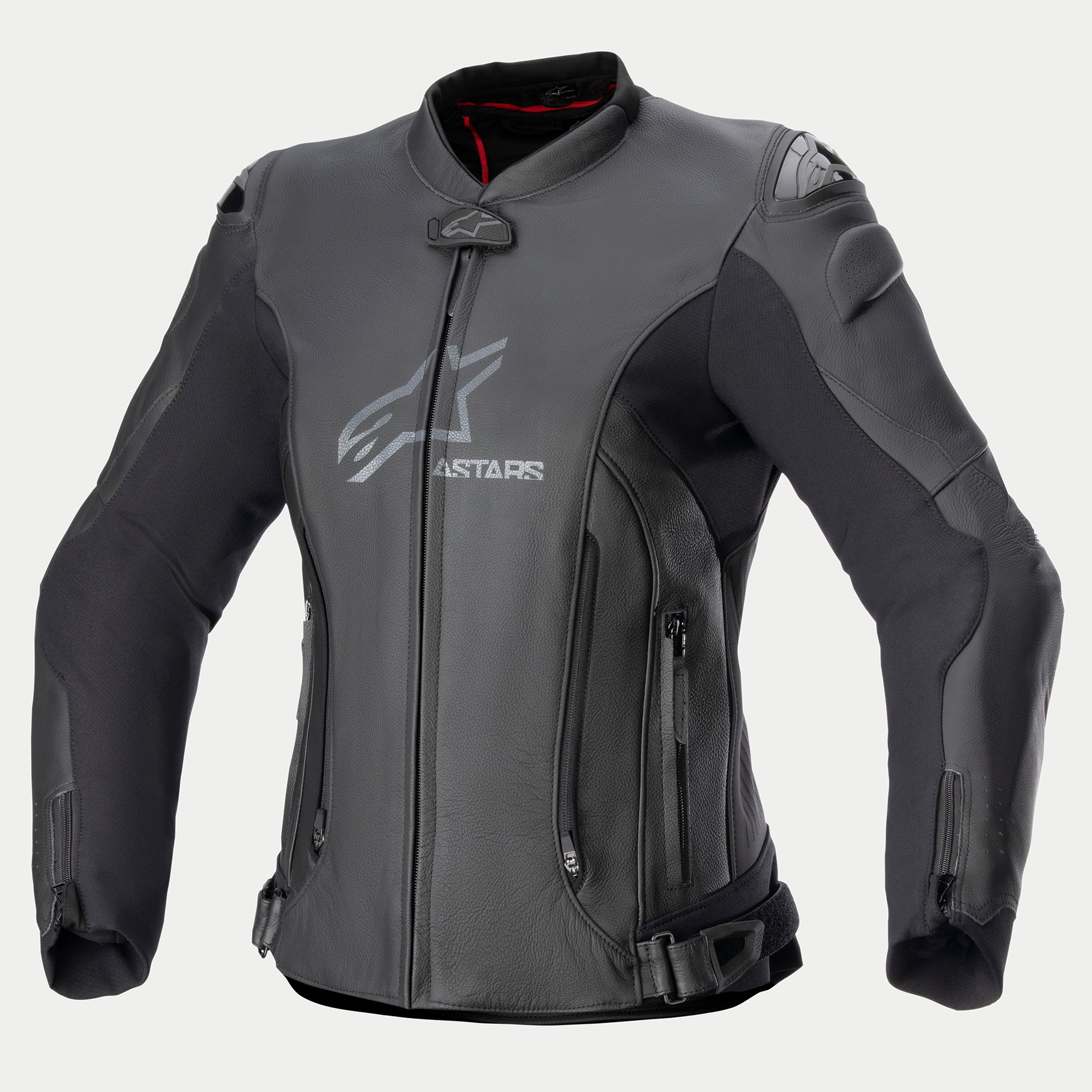 2024 Stella GP Plus V4 Leather Jacket - Alpinestars