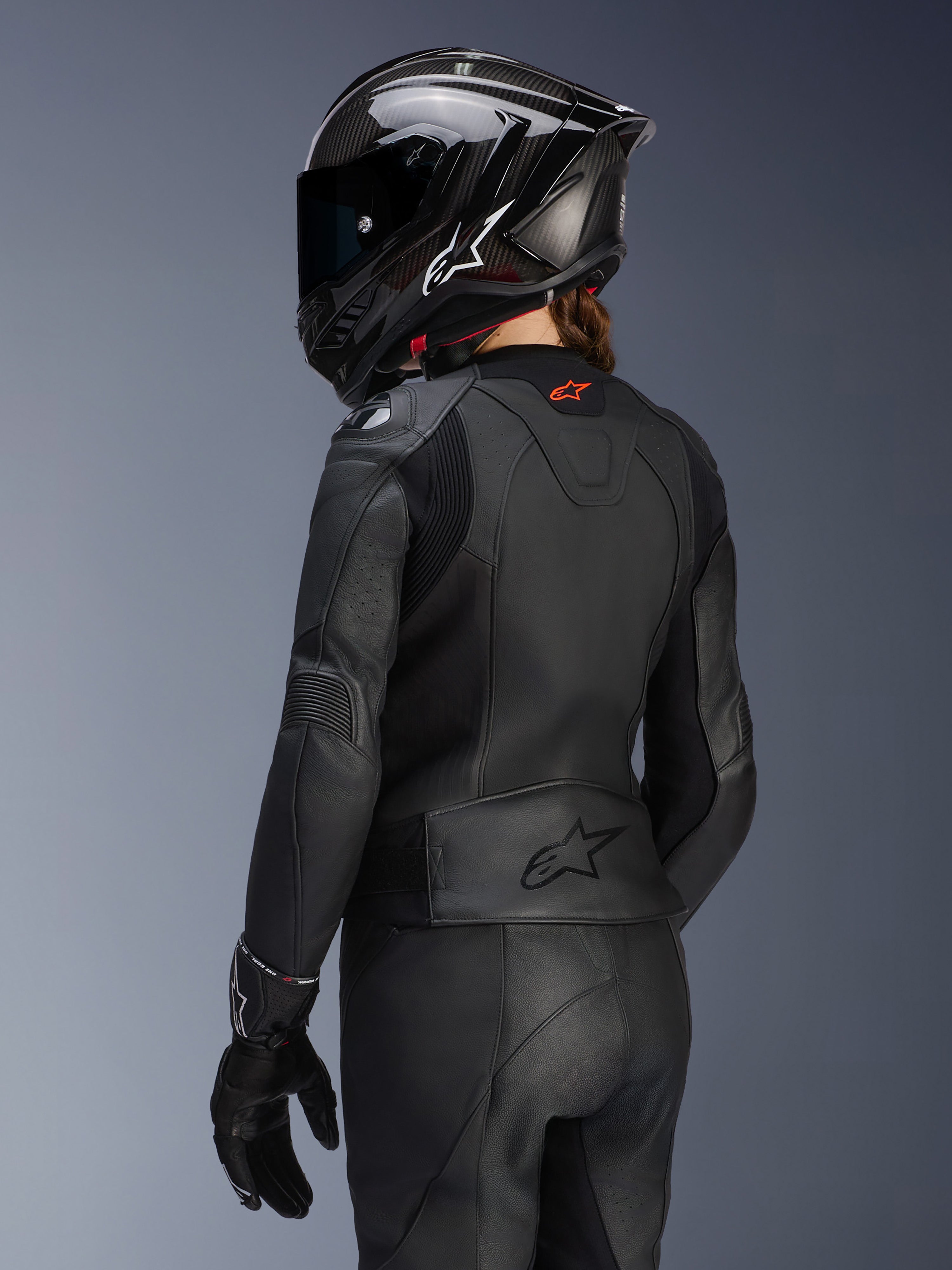 Women Stella GP Plus V4 - Motorcycle Leather Jacket | Alpinestars®