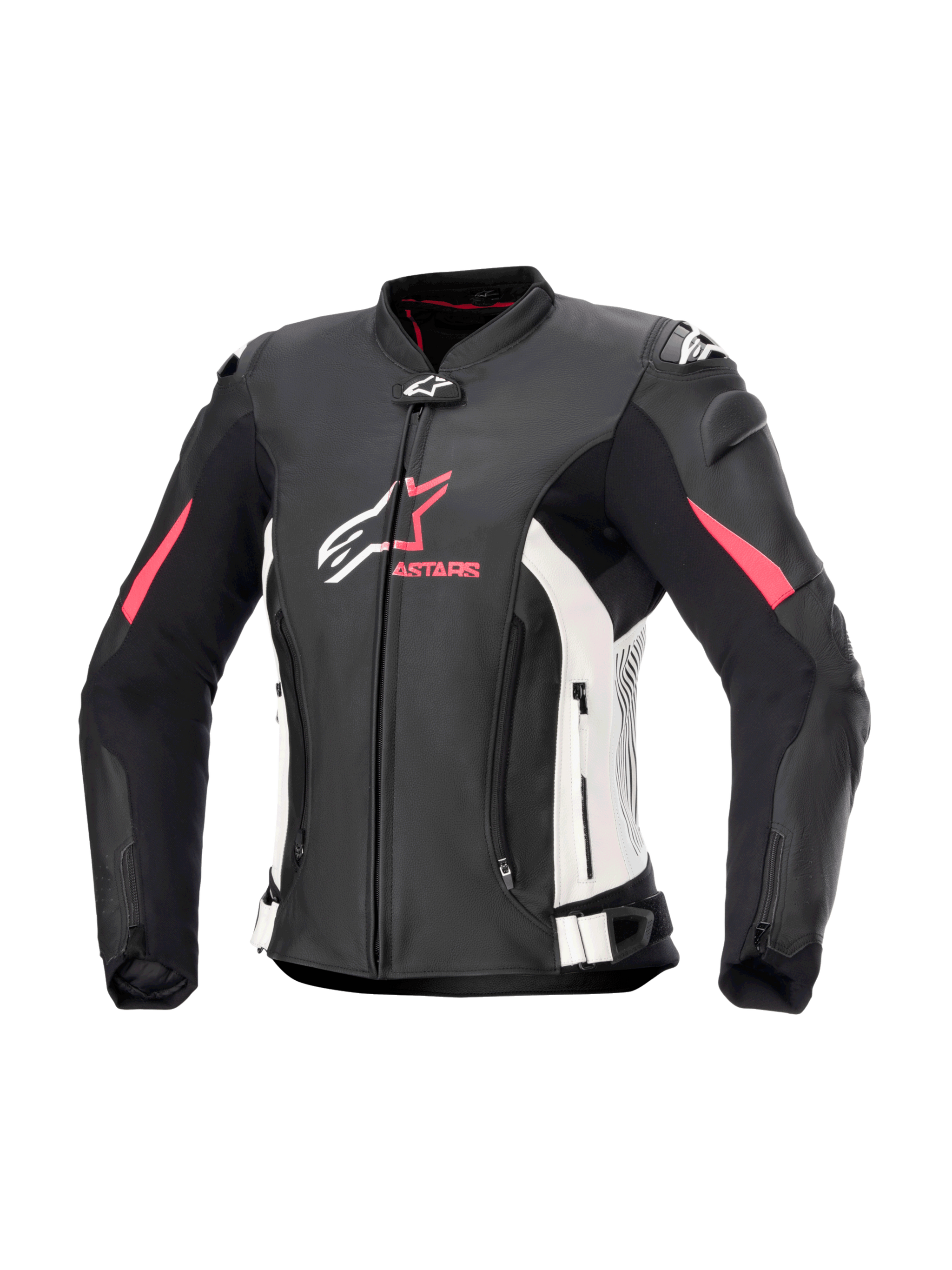 Women Stella GP Plus V4 Leather Jacket