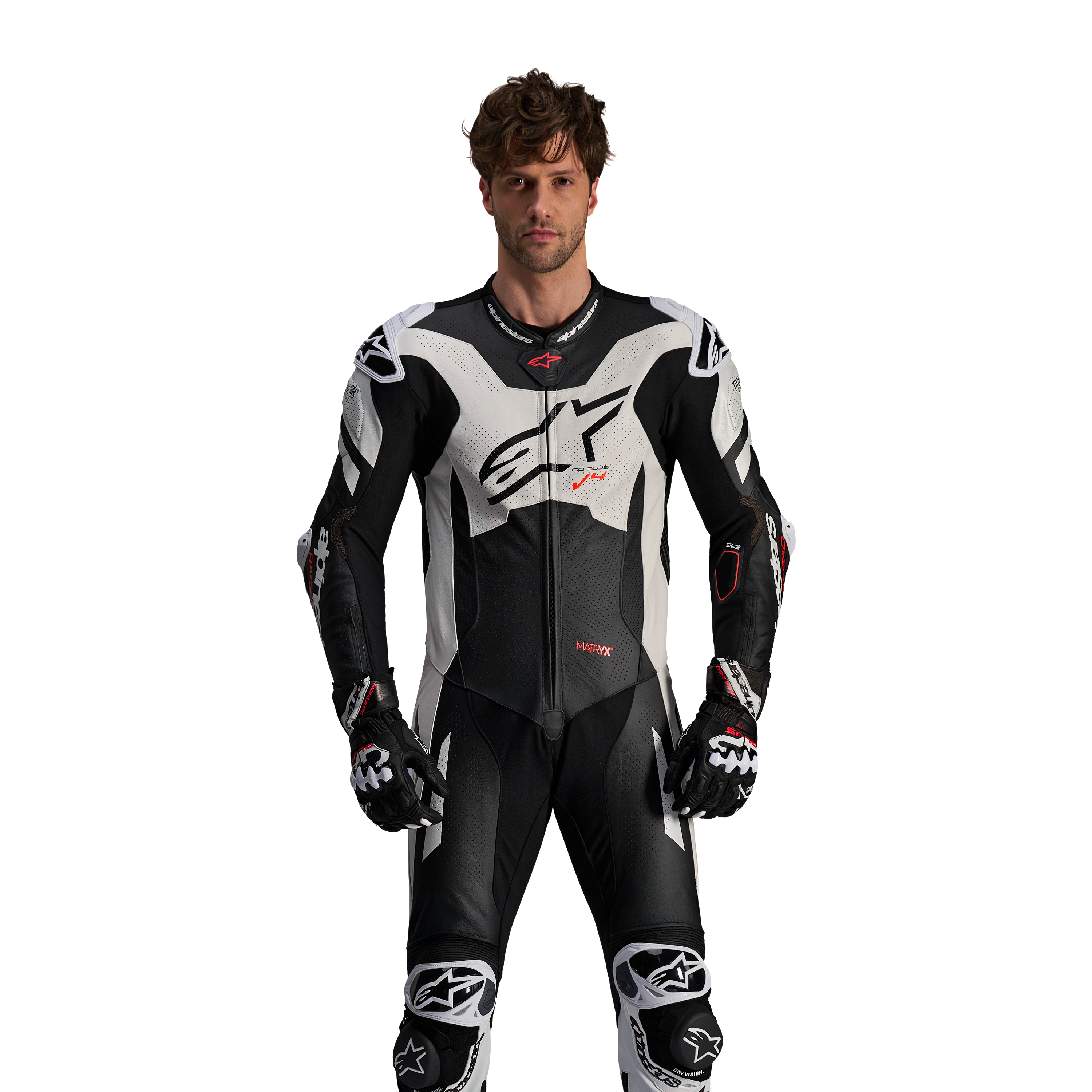 Gp Plus V4 Sprint Leather Suit - 1Piece