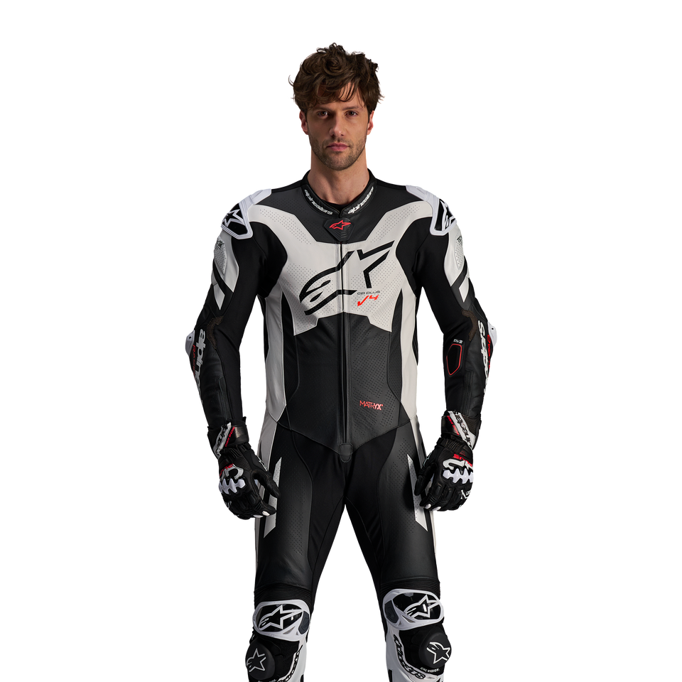 Gp Plus V4 Sprint Leather Suit - 1Piece