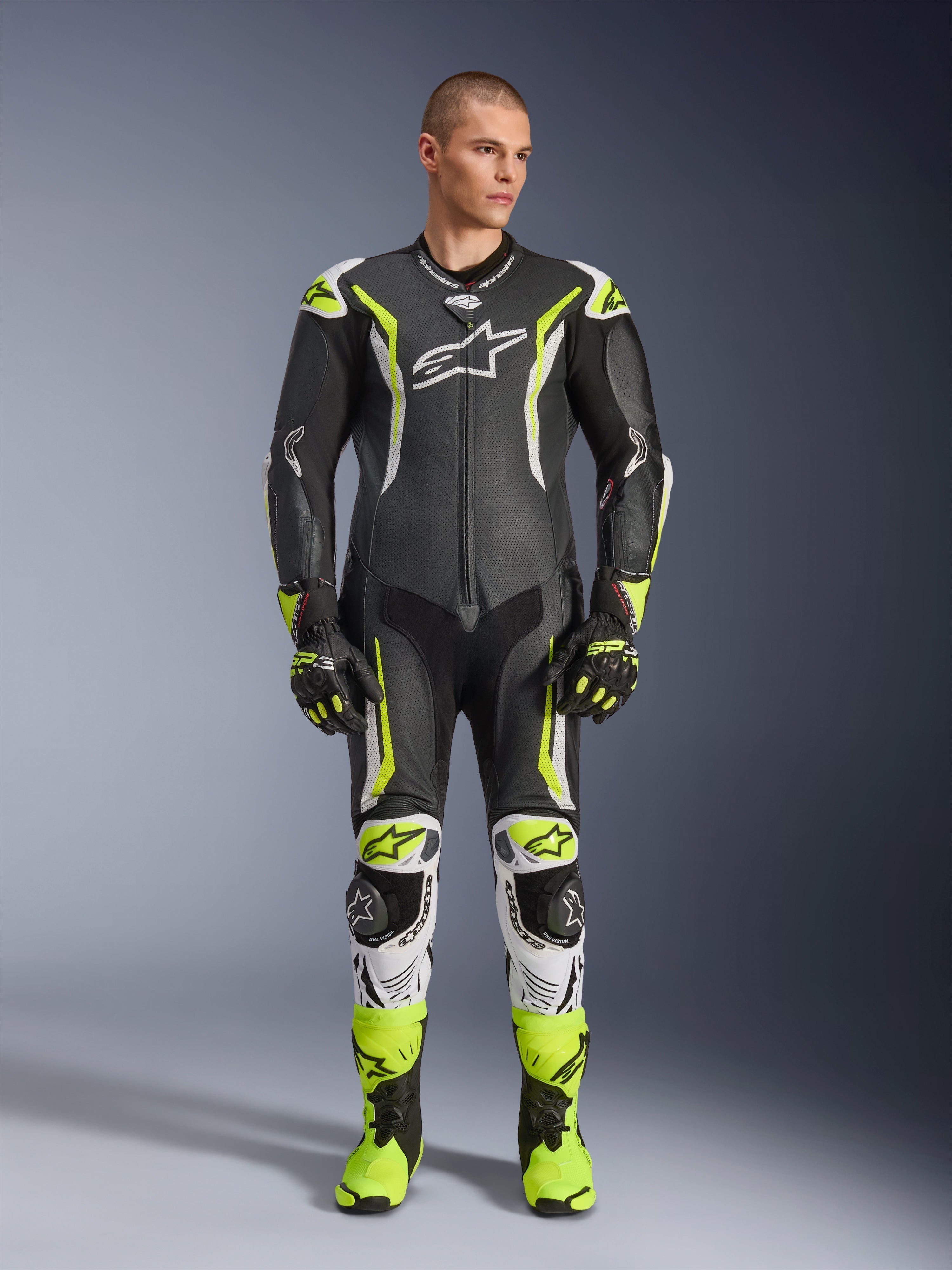 GP Tech V5 1PC Leather Combinaison