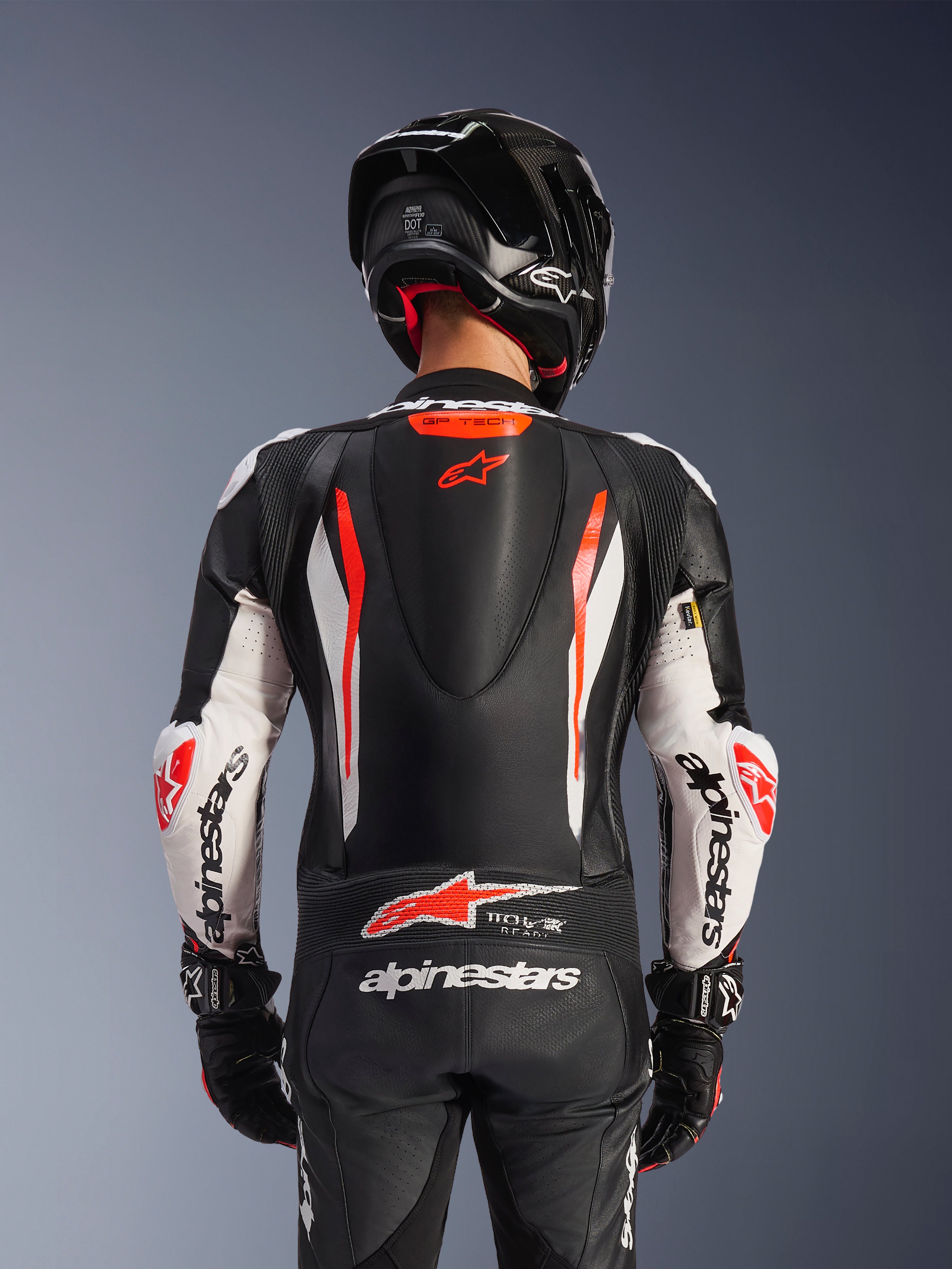 GP Tech V5 1PC Leather Suit - Motorcycle Suit | Alpinestars®