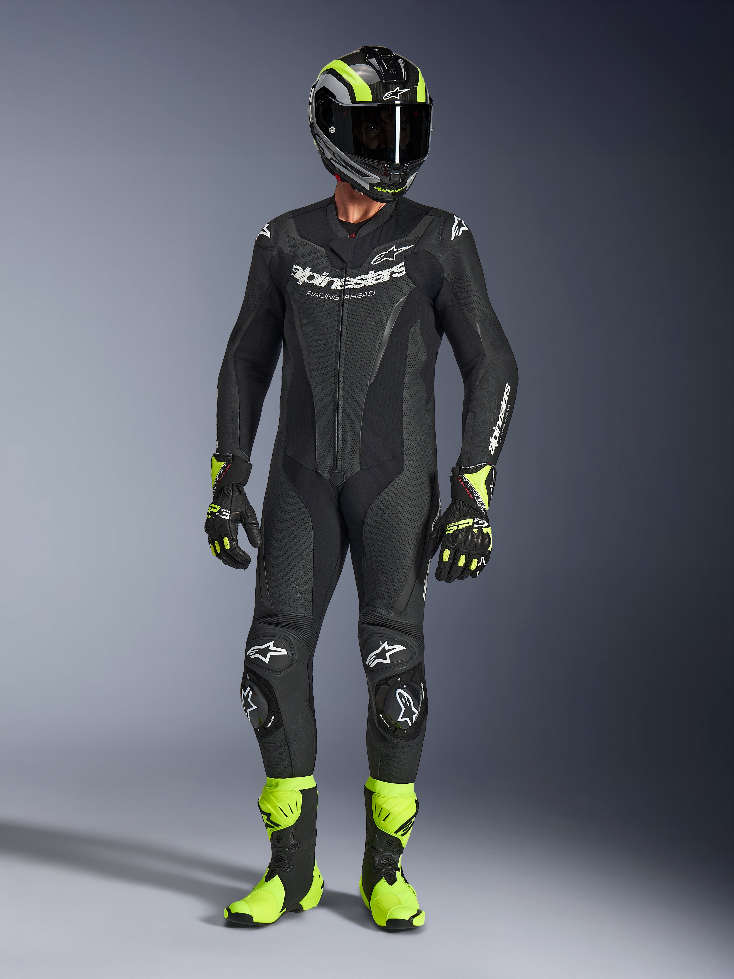 Release.quality BLISS φ110 コースター GP Force V2 Leather Suit - 1Piece | Alpinestars