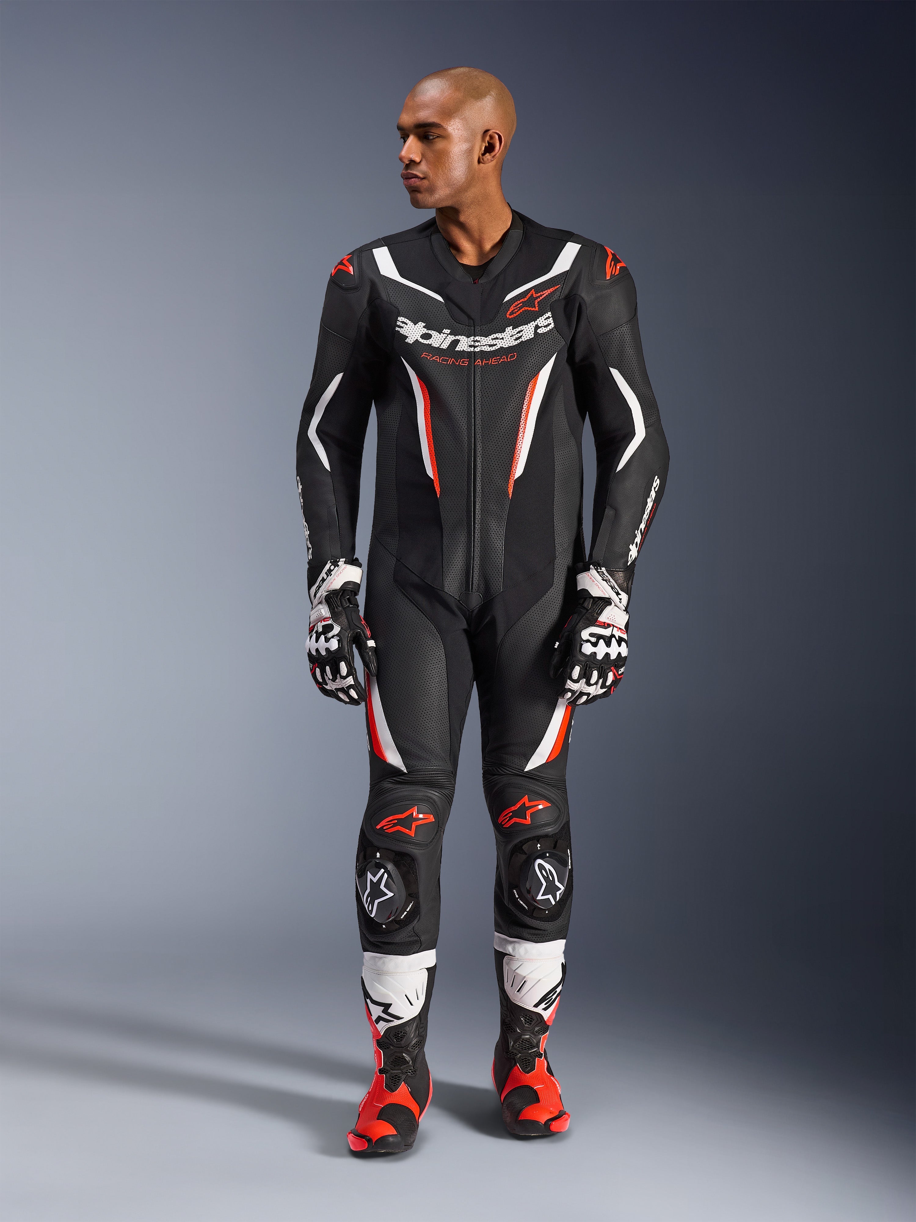 GP Force V2 Leather Suit - 1Piece | Alpinestars