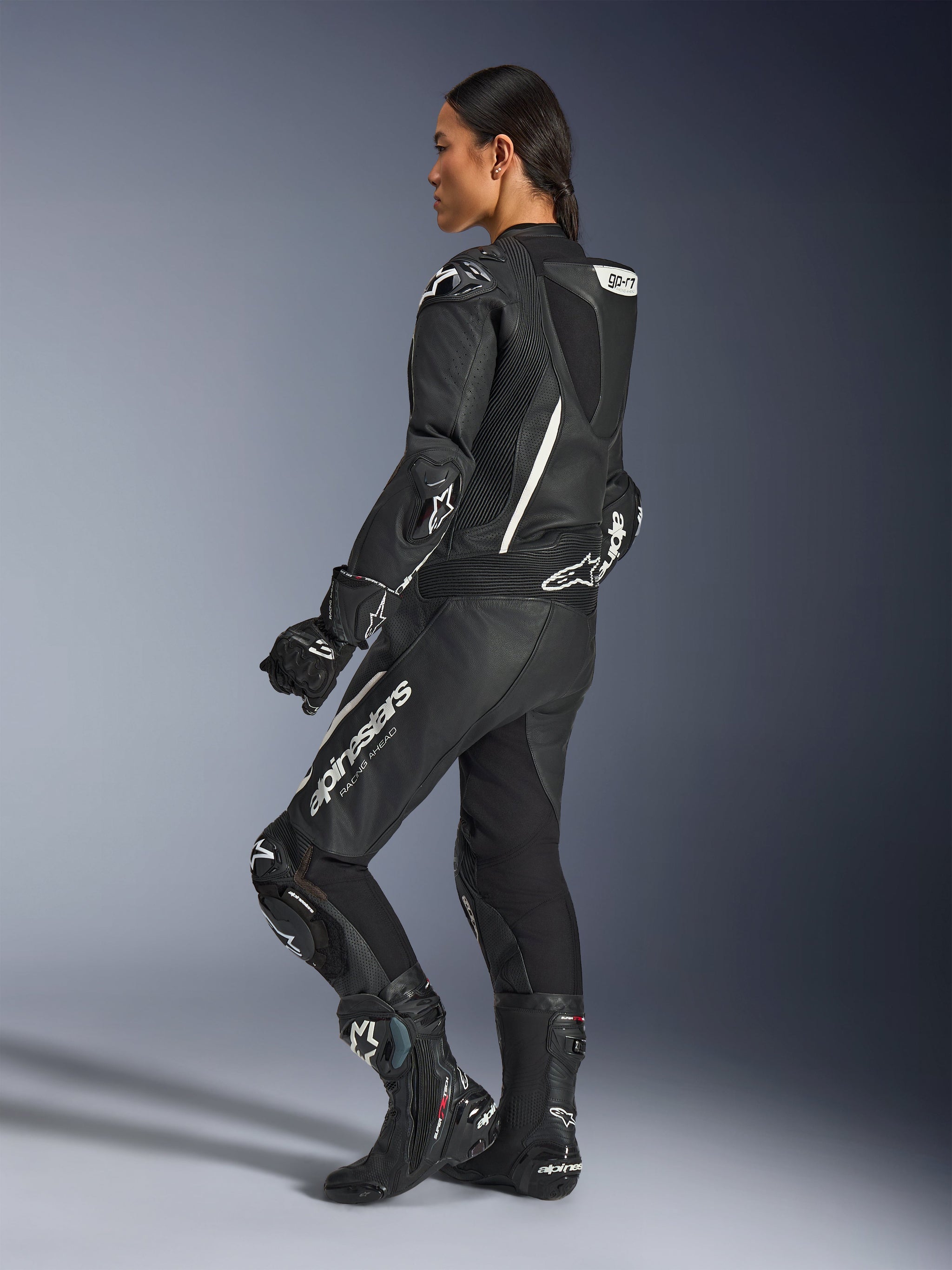 Women Stella GP-R7 Leather Suit - 1Piece