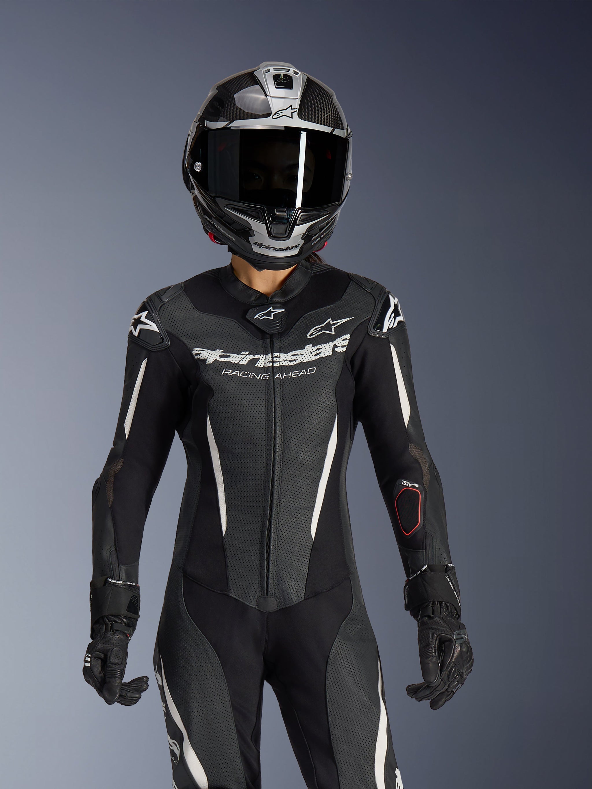 Women Stella GP-R7 Leather Suit - 1Piece