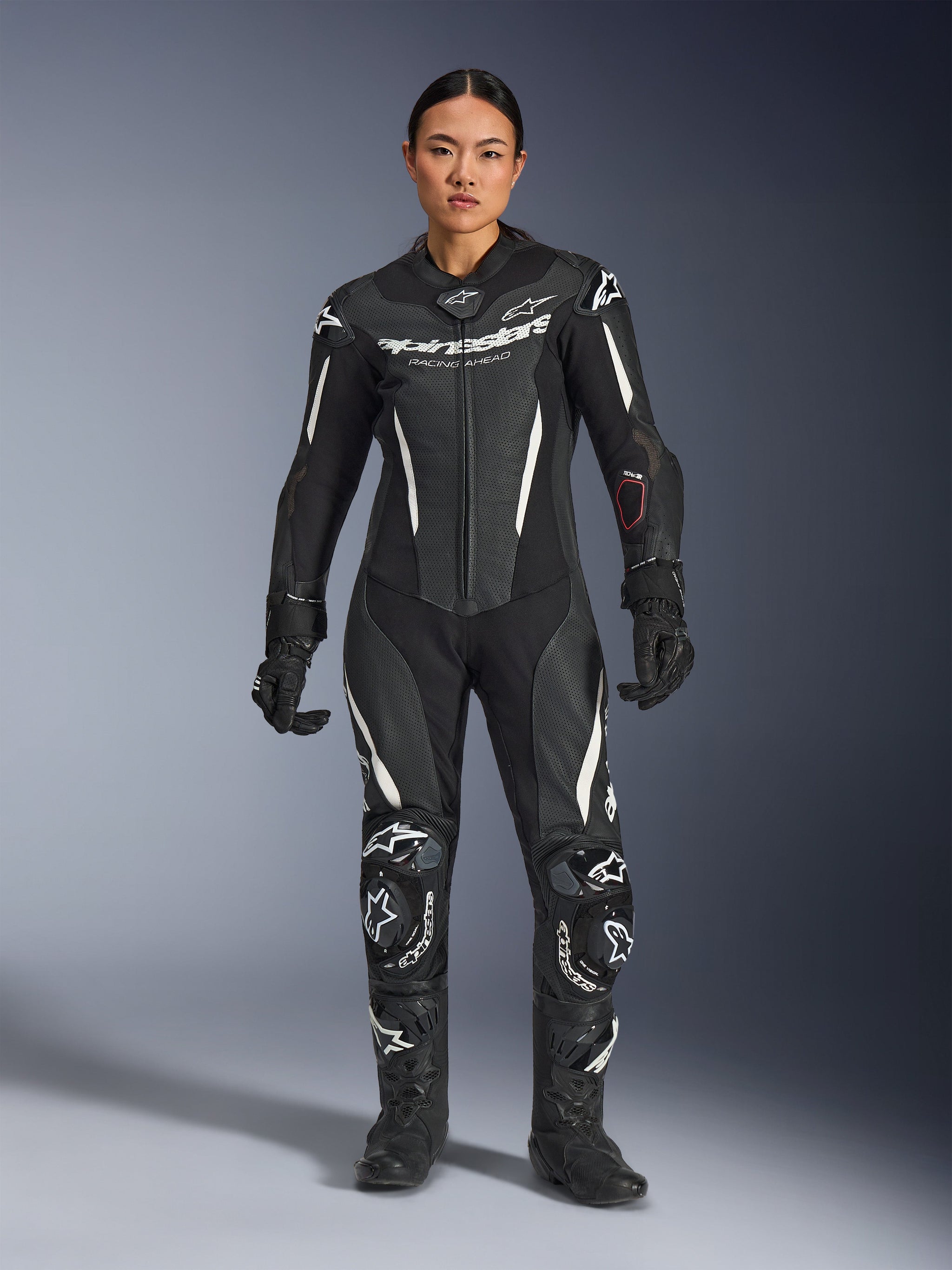 Women Stella GP-R7 Leather Suit - 1Piece