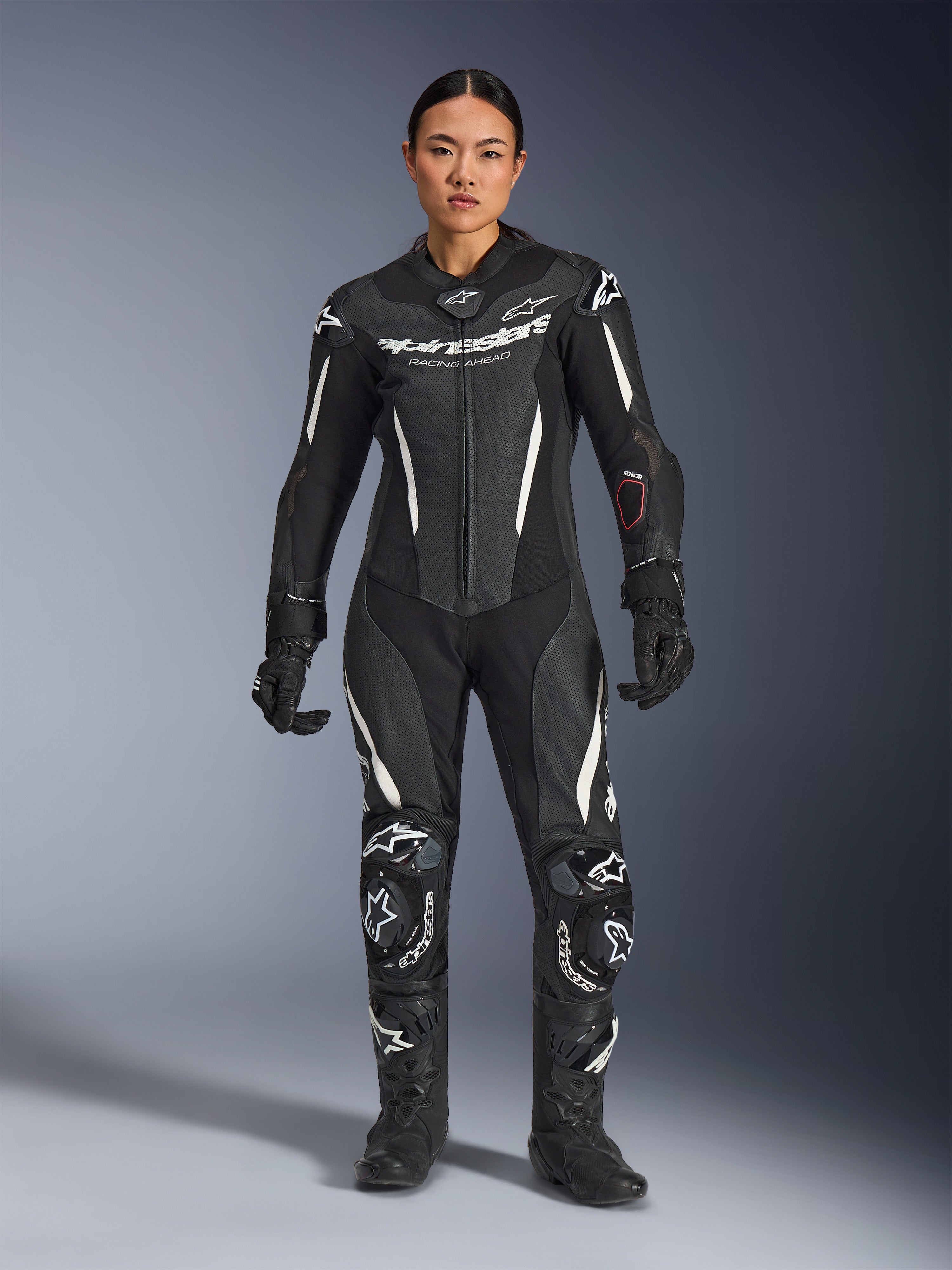 Women Stella GP-R7 Leather Suit - 1Piece