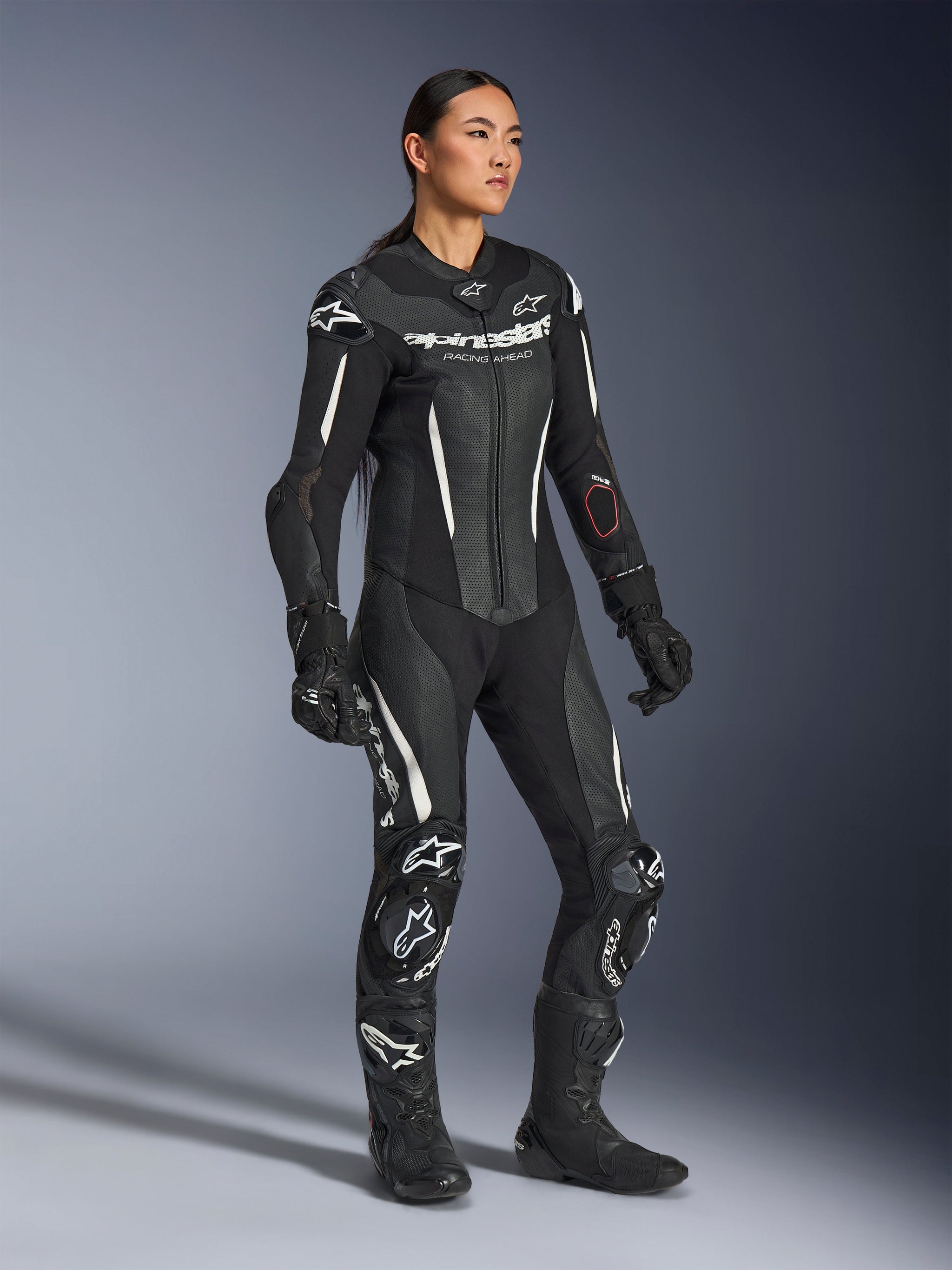 Women Stella GP-R7 Leather Suit - 1Piece