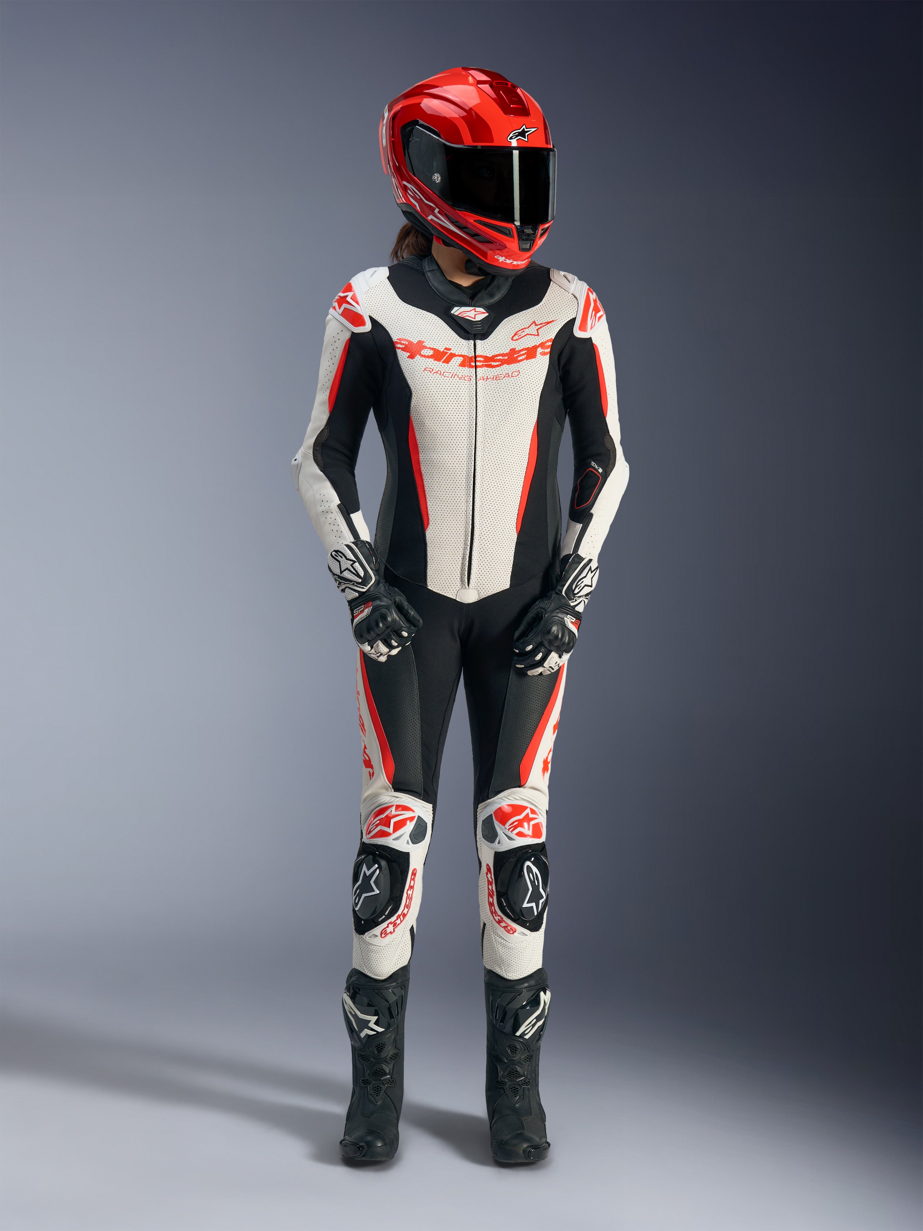 Women Stella GP-R7 Leather Suit - 1Piece