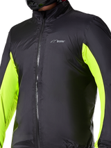 Alpinestars Bogotá Pro Drystar® Jacket Liner, Black and Yellow Fluo waterproof adventure motorcycle layer for men.
