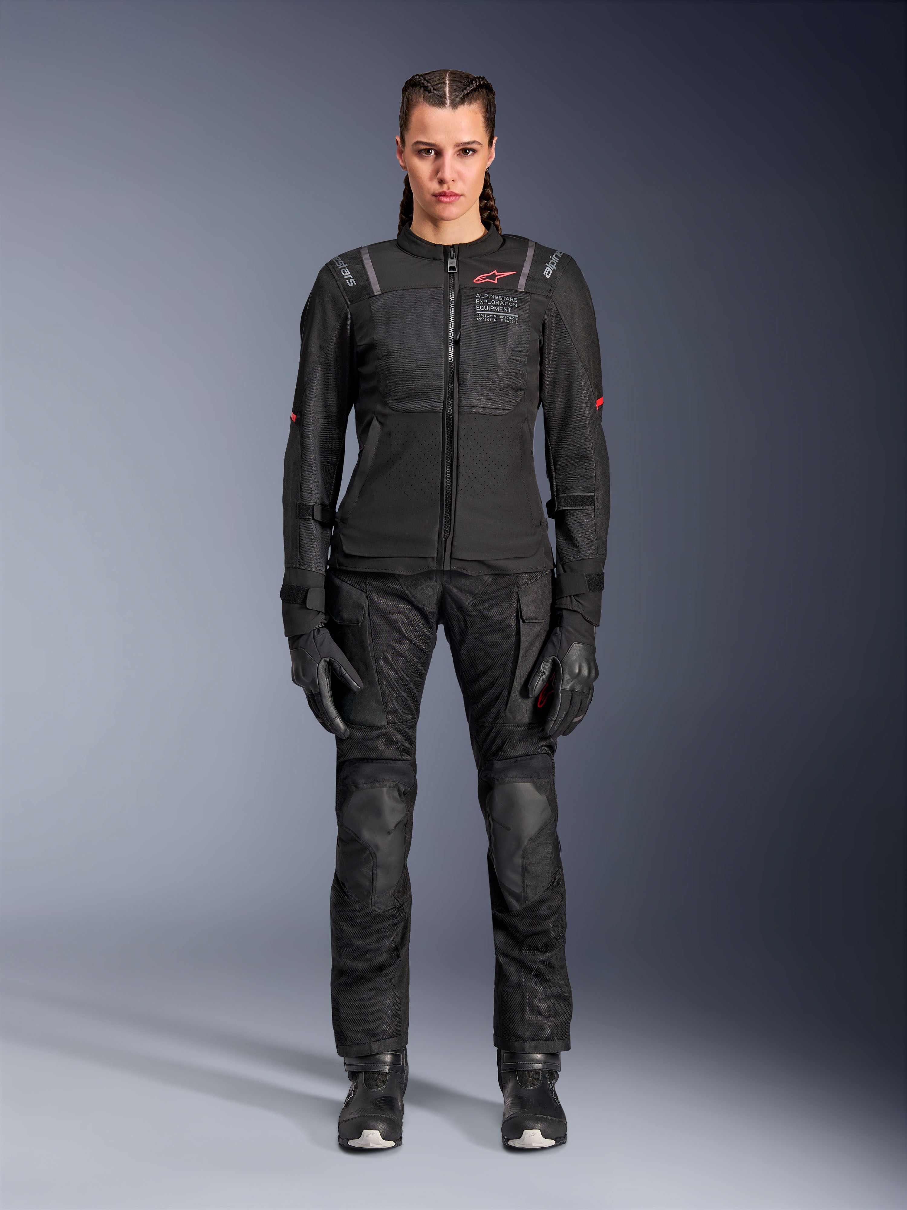 Women Stella Andes Air Drystar® Pants - BLACK ALL TERRA ADVENTURE