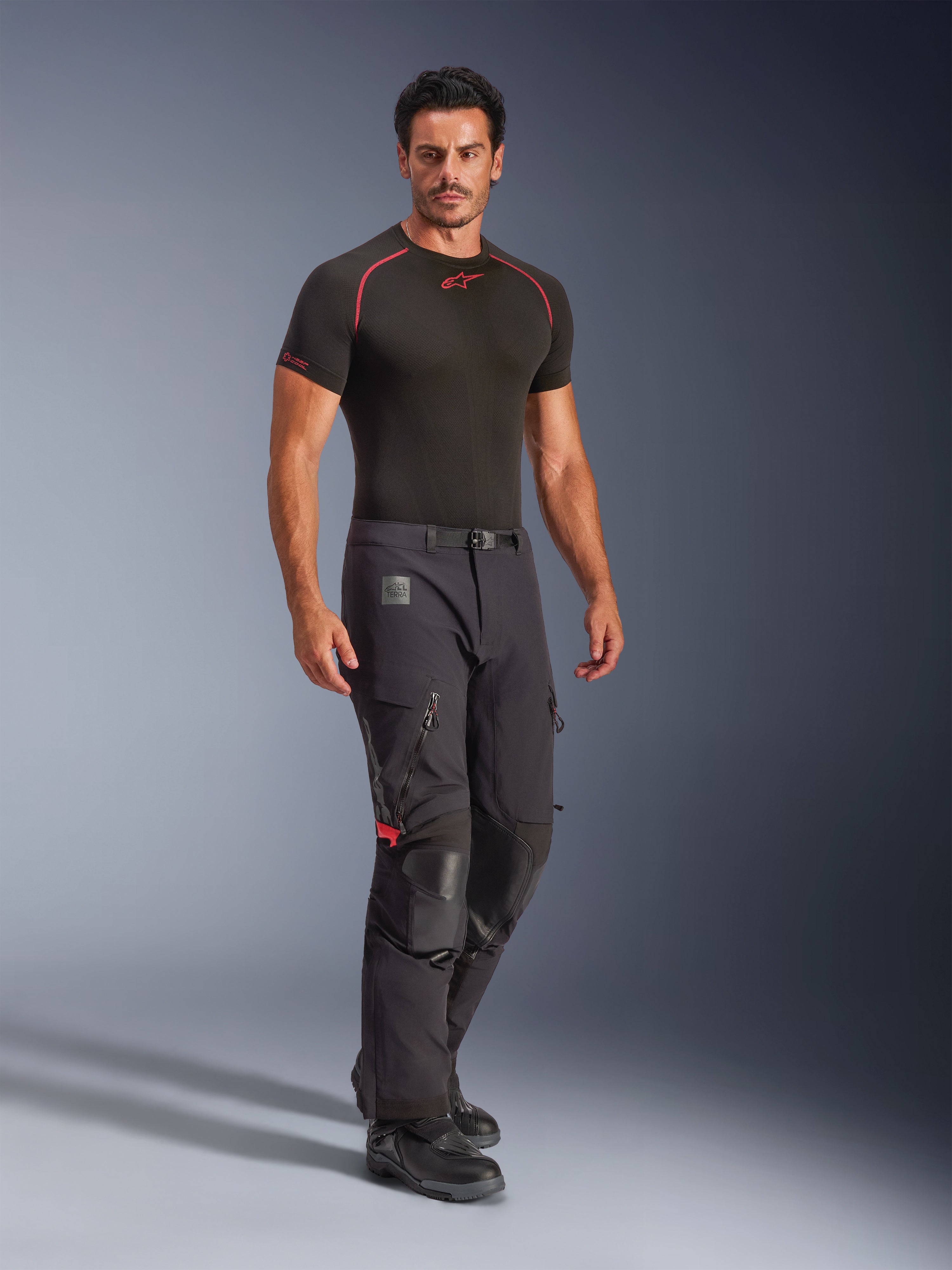 Halo Pro DS XF Laminated Pants - BLACK ALL TERRA ADVENTURE Pants