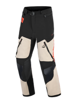 Alpinestars Harok Pro Drystar® XF Laminated Pants, Men's Adventure Motorcycle Pants, Mastic Black and Black, CE Certified AA, waterproof textile riding trousers with direct ventilation and CE Level 2 armor