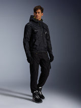 Alpinestars Mogress Air Jacket, Urban Motorcycle Jacket, Men's Black and Lime Punch, ventilated ripstop utility design.