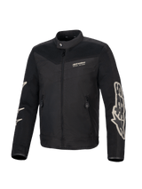 Alpinestars T-Dyno Air Jacket, Men's Motorcycle Textile Jacket, Black, CE Certified with extended 3D mesh airflow construction