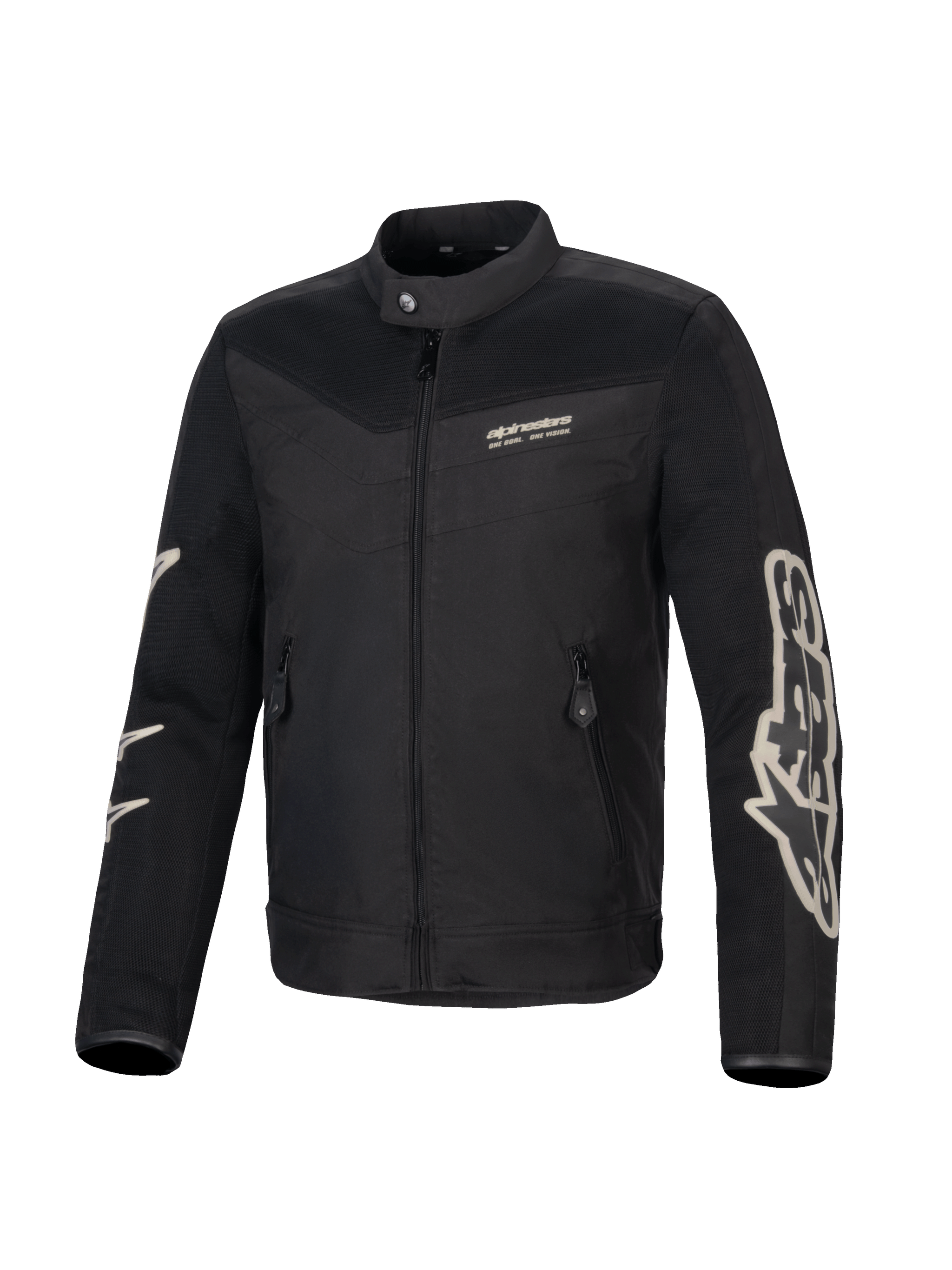 Alpinestars T-Dyno Air Jacket, Men's Motorcycle Textile Jacket, Black, CE Certified with extended 3D mesh airflow construction