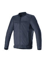 Alpinestars Luc V2 Air Jacket, Men's Urban Road Riding, Navy Blue and Black, Mesh Textile, Tech-Air Ready, CE Certified.