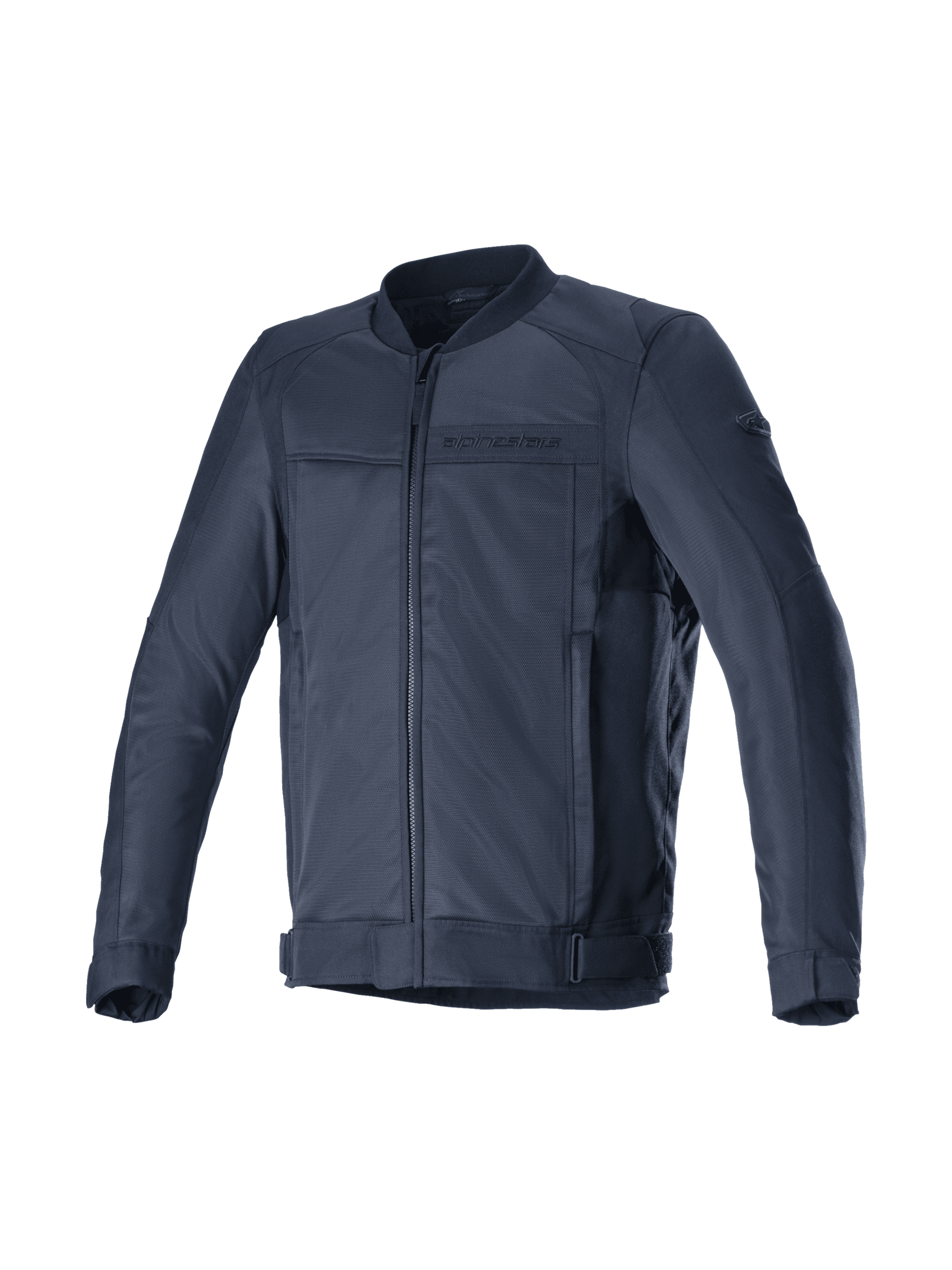 Alpinestars Luc V2 Air Jacket, Men's Urban Road Riding, Navy Blue and Black, Mesh Textile, Tech-Air Ready, CE Certified.