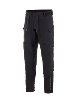 Alpinestars Juggernaut Waterproof Pants, Black men's urban motorcycle softshell pants with integrated knee protection.