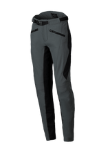 Alpinestars Alamosa Women's Pants, Urban Gray and black softshell motorcycle pants with slim fit and adjustable waist belt.