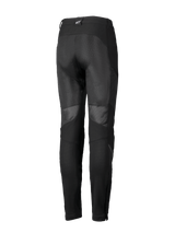 Alpinestars Stella Troop-Air Pants, Women's Motorcycle Riding Pants, Black, rear view featuring large mesh ventilation panels on the back of the legs, textile construction, and a small white logo on the rear belt loop.