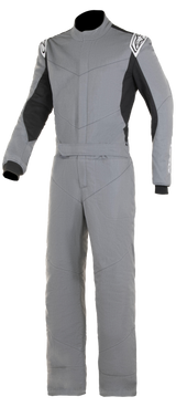 Alpinestars Vapor Bootcut Suit - Auto Racing - Gray and black - Front view