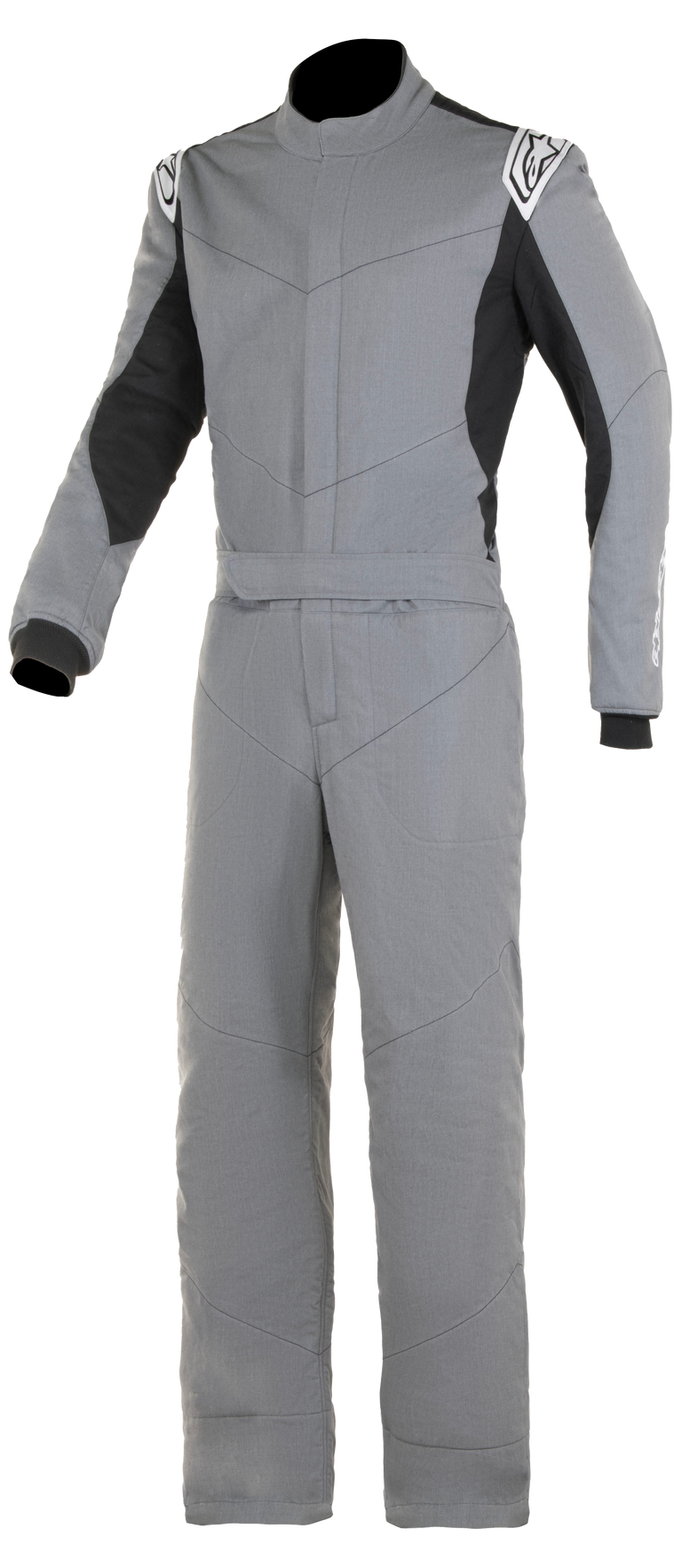 Alpinestars Vapor Bootcut Suit - Auto Racing - Gray and black - Front view