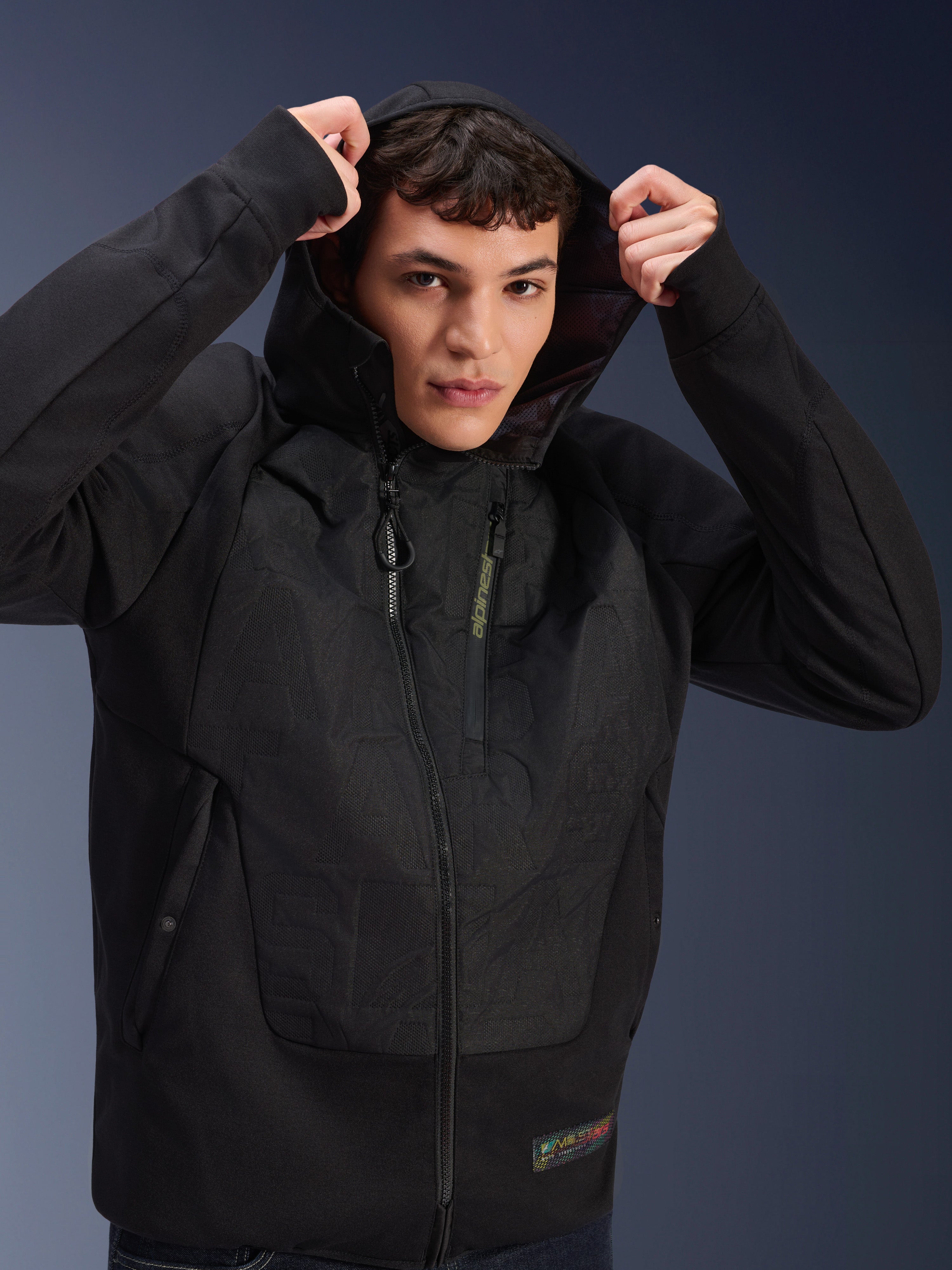 MO.ST.EQ Hybrid Hooded - Motorcycle Jacket | Alpinestars®