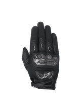 Alpinestars Stella SMX-2 Air Carbon V2 Women's Motorcycle Racing Gloves, Black Leather and 3D Mesh with Carbon Knuckle.