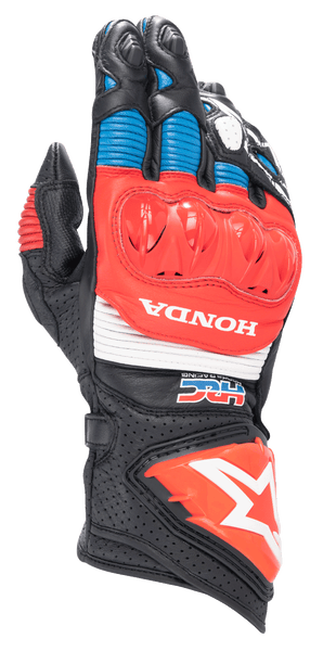 Honda GP Pro R3 Gloves - BLACK RACING/SPORT Gloves