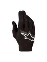 Alpinestars Supertech MX Gloves 2027, Men's Motocross Racing Gloves, Black and White, breathable textile construction.