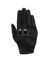 Alpinestars Chrome V2 Gloves, Motorcycle Riding Gloves, Black Asphalt, featuring 3D soft TPU knuckle protection, stretch mesh ventilation panels, and accordion finger inserts, short cuff urban design