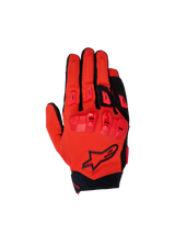 Alpinestars SP X 3 Gloves, Men's Red and Black Motorcycle Sport Gloves with TPU Knuckle Protection.