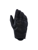 Alpinestars Mustang V3 Leather Gloves, Motorcycle Gloves, Black, perforated goat leather construction, integrated NUCLEON PLASMA knuckle protection, short cuff design for urban riding