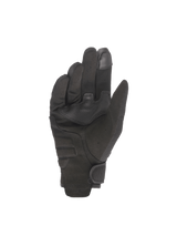 Alpinestars Copper Gloves, black urban motorcycle commuter gloves with a synthetic suede palm and touchscreen fingertip.