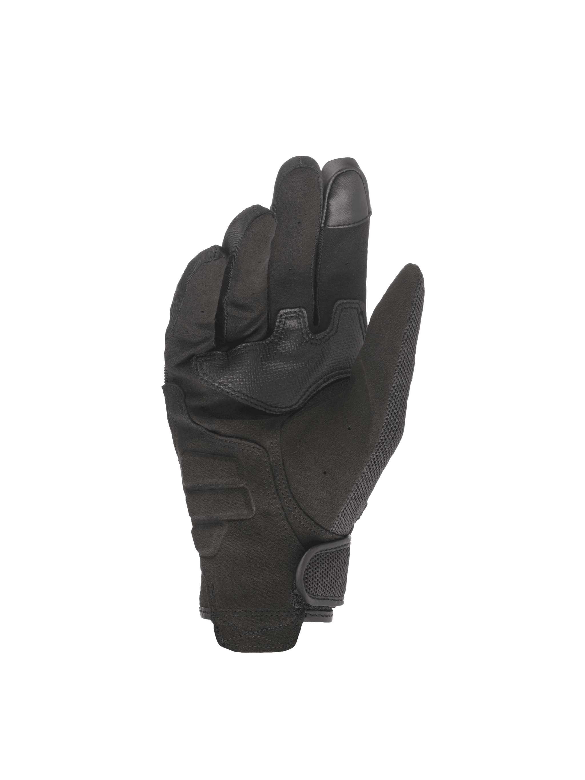 Alpinestars Stella Copper Gloves, Black Women's Urban Motorcycle Gloves with a synthetic suede palm and short cuff.
