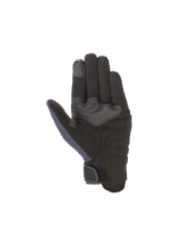 Alpinestars Copper Gloves, Blue and Black urban motorcycle gloves, synthetic suede palm with touchscreen compatibility.