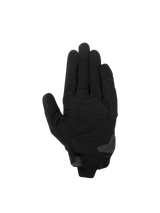 Alpinestars SP X 1 Gloves, Black motorcycle racing gloves with synthetic leather palm and TPR palm slider.