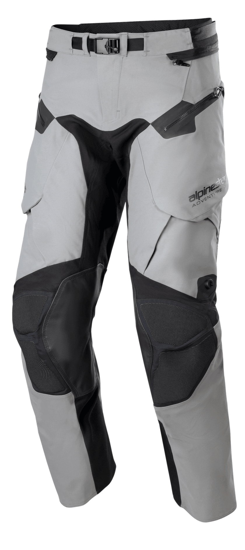 Alpinestars Boulder 3L GORE-TEX Pants, Motorcycle Adventure Touring Pants, Dark Gray and Black, Featuring Reinforced Superfabric Knee Panels, Zippered Cargo Pockets, and Adjustable Waist Belt, Durable Waterproof Construction for Off-Road and Adventure Riding