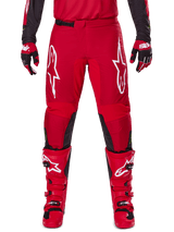 Alpinestars 2025 Fluid Haul Pants and Gear Set, Motocross Outfit, Red and Black, featuring large white logos and athletic fit.