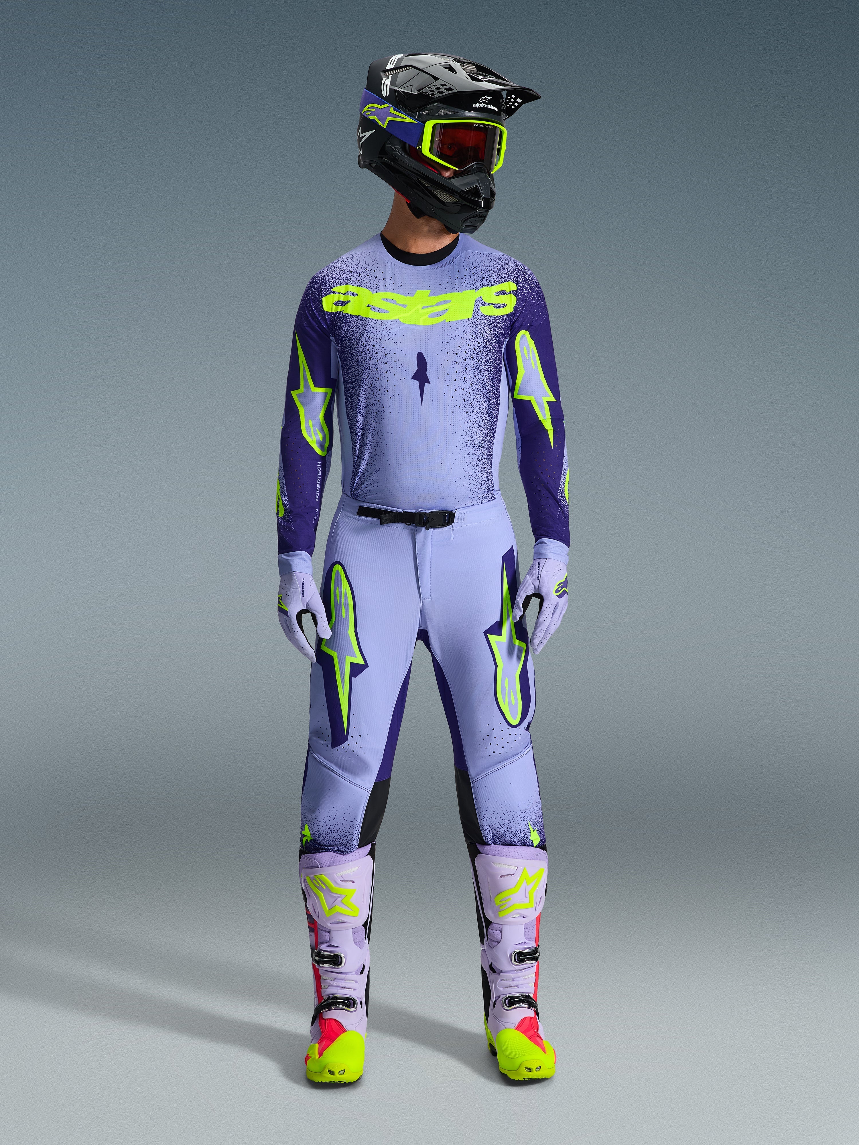 satisatisatix★ 2026 Supertech Scenz Pants - Yellow MOTOCROSS Pants