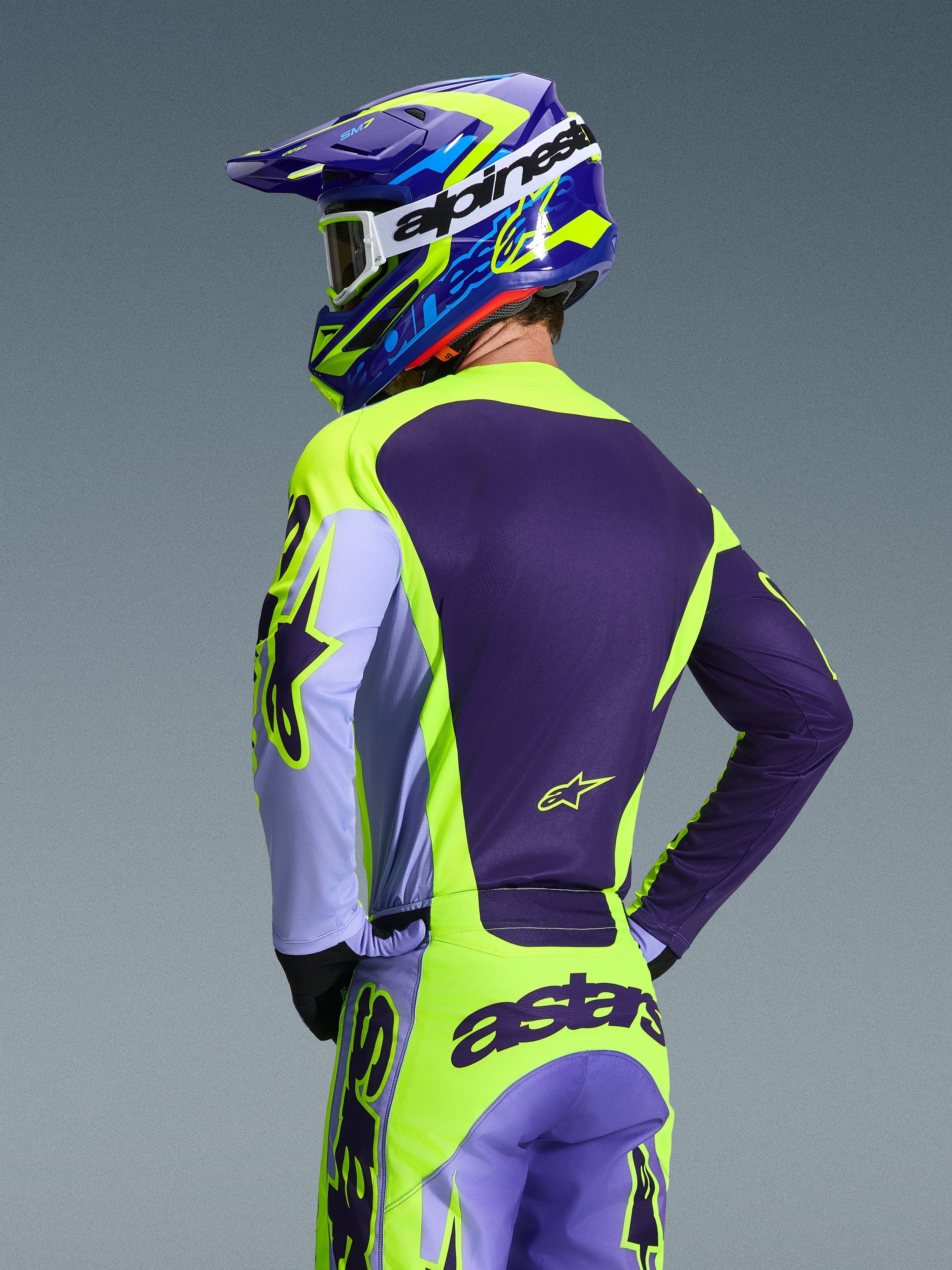 2026 Racer Portl Jersey - Yellow MOTOCROSS Jerseys