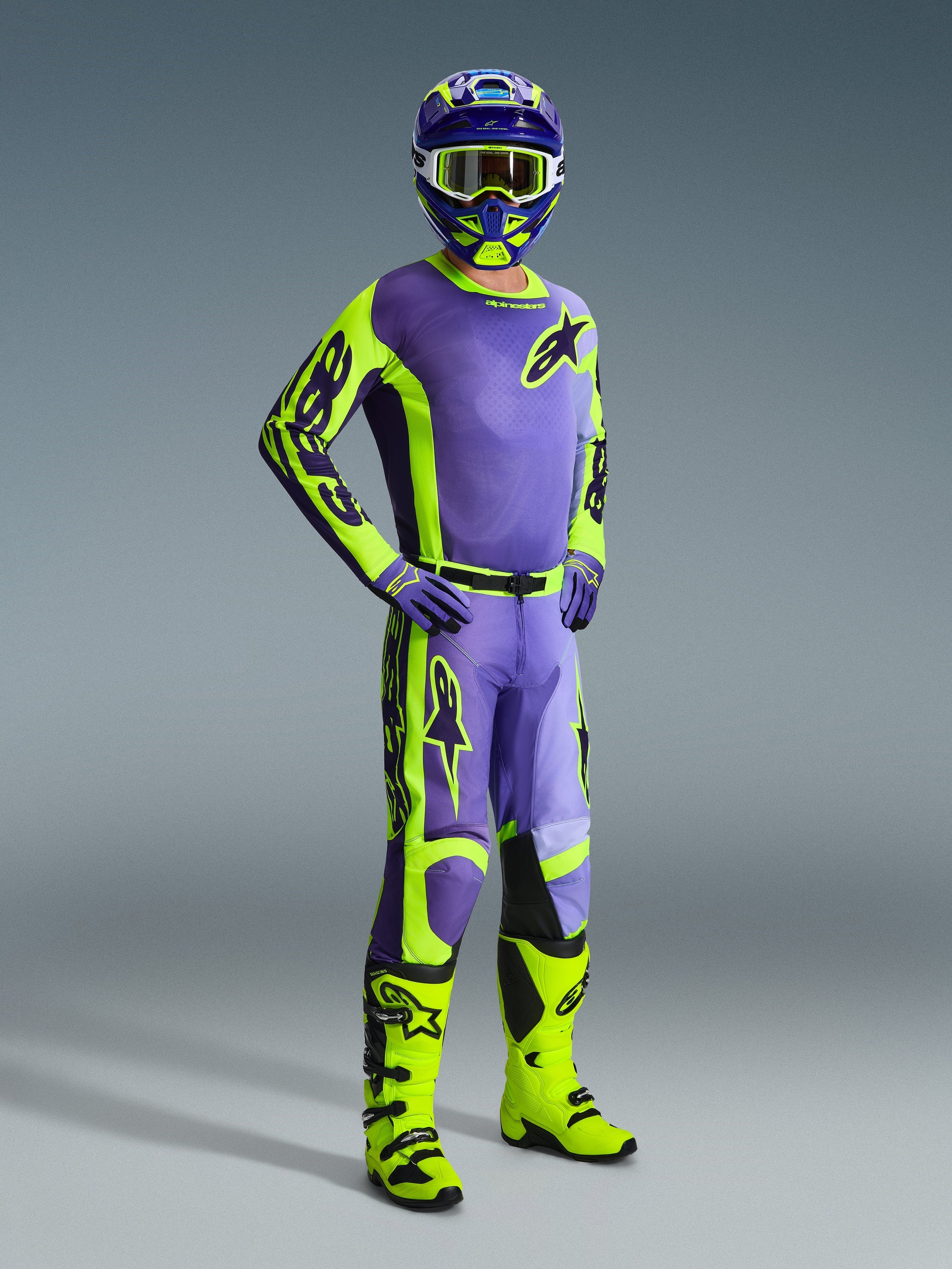 【Yeltsin】 2026 Racer Portl Jersey - Yellow MOTOCROSS Jerseys