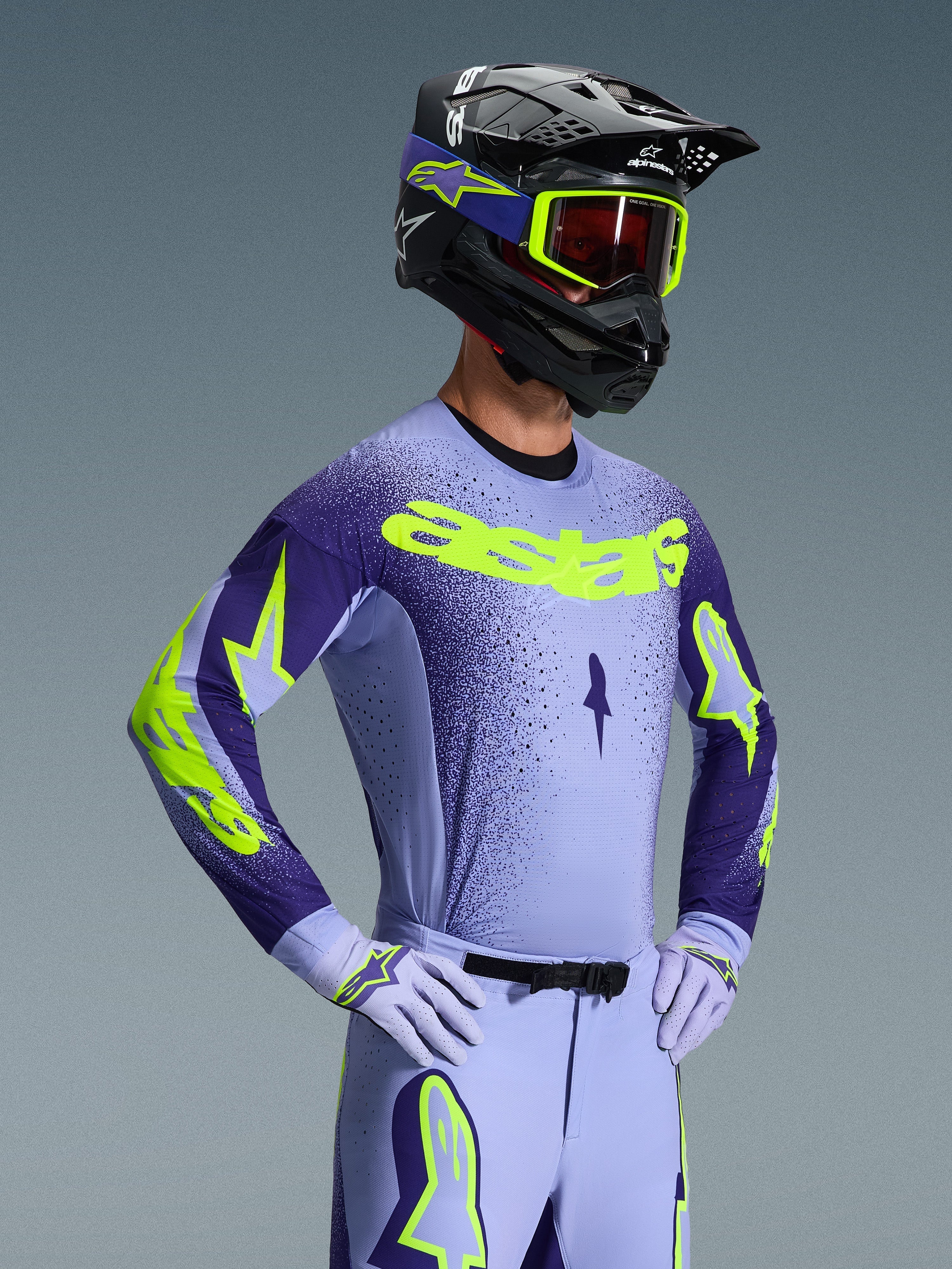 2026 Supertech Scenz Jersey - Purple MOTOCROSS Jerseys