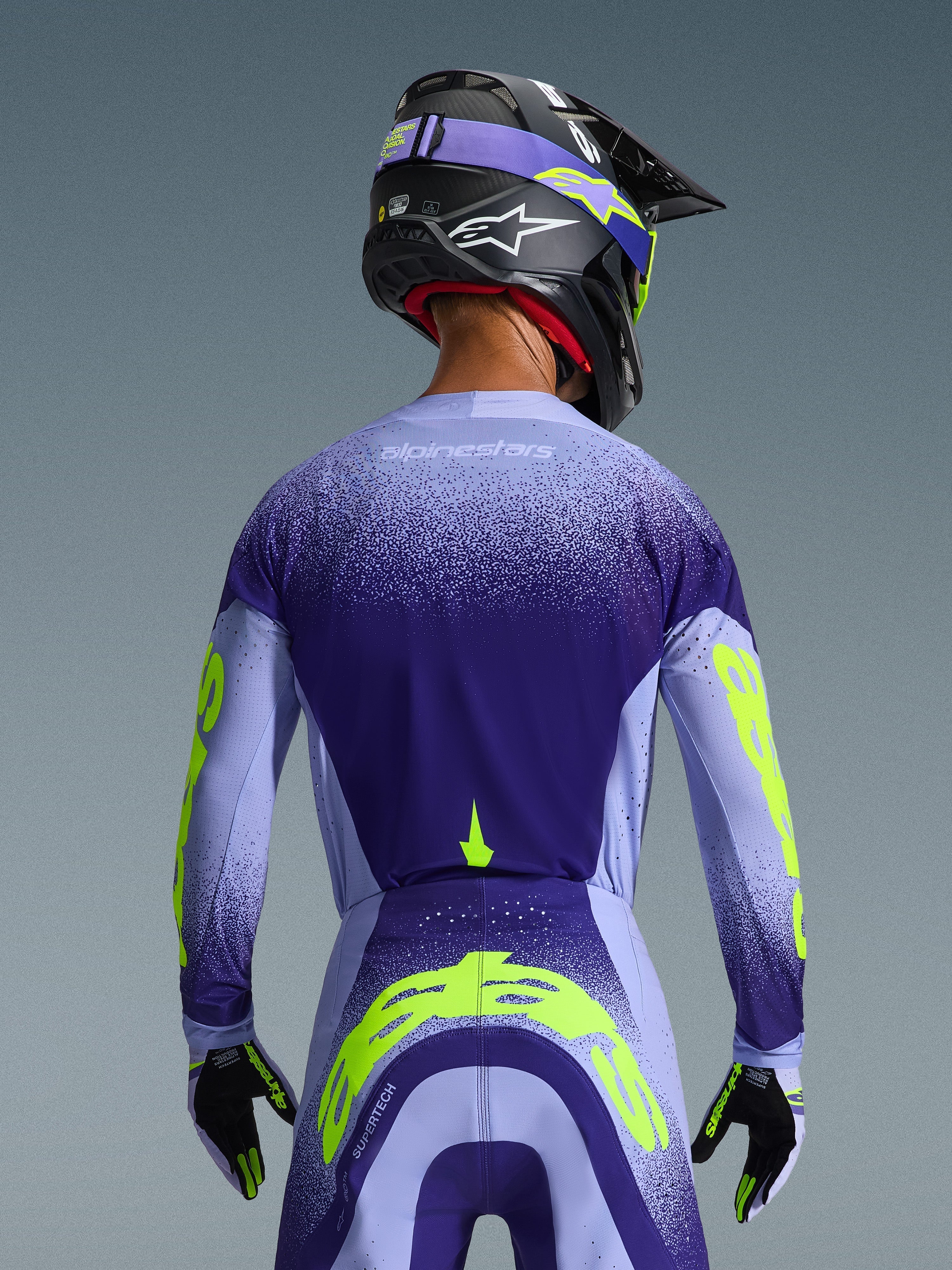 2026 Supertech Scenz Jersey - Purple MOTOCROSS Jerseys