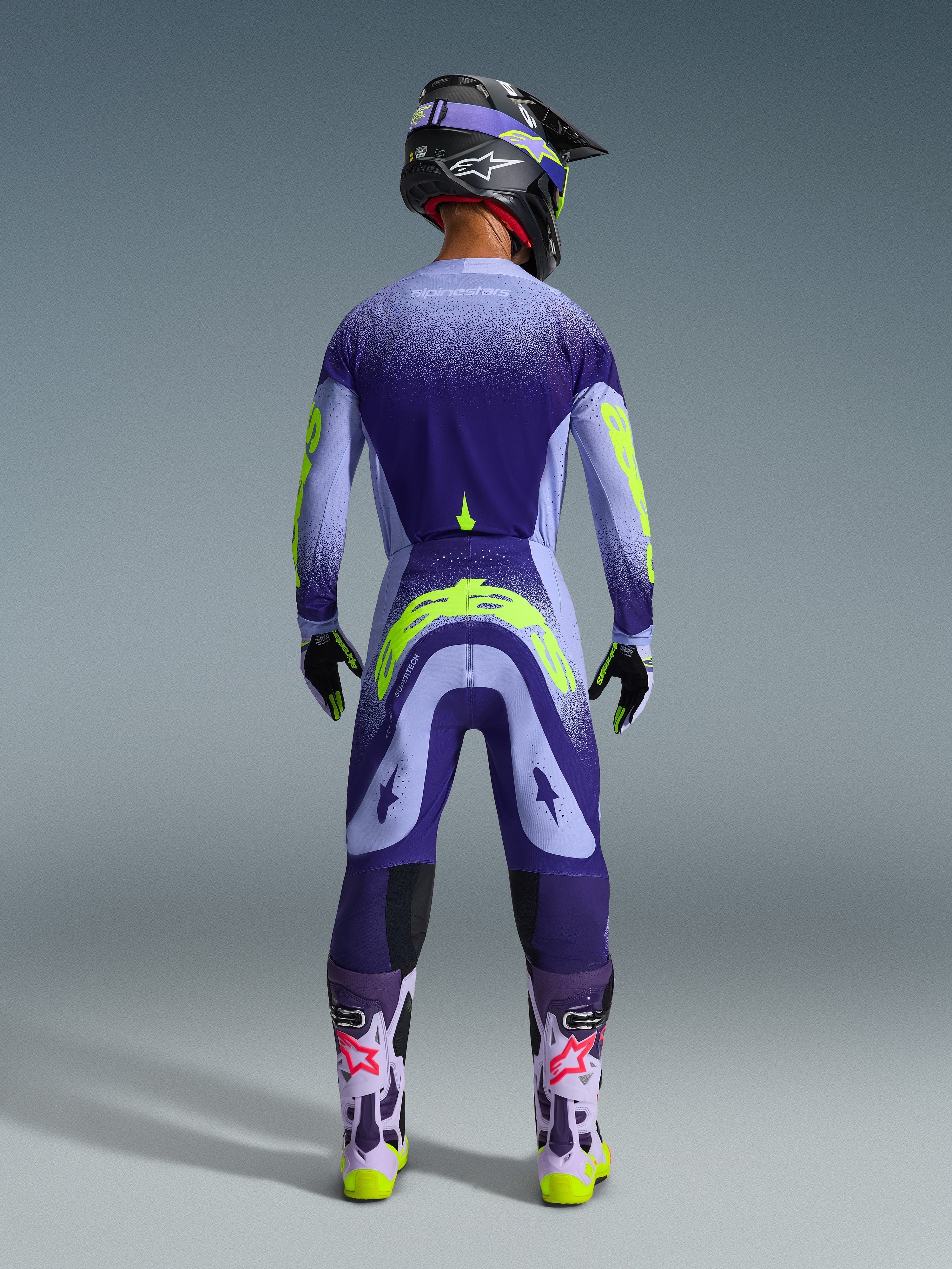 2026 Supertech Scenz Jersey - PURPLE MOTOCROSS Jerseys